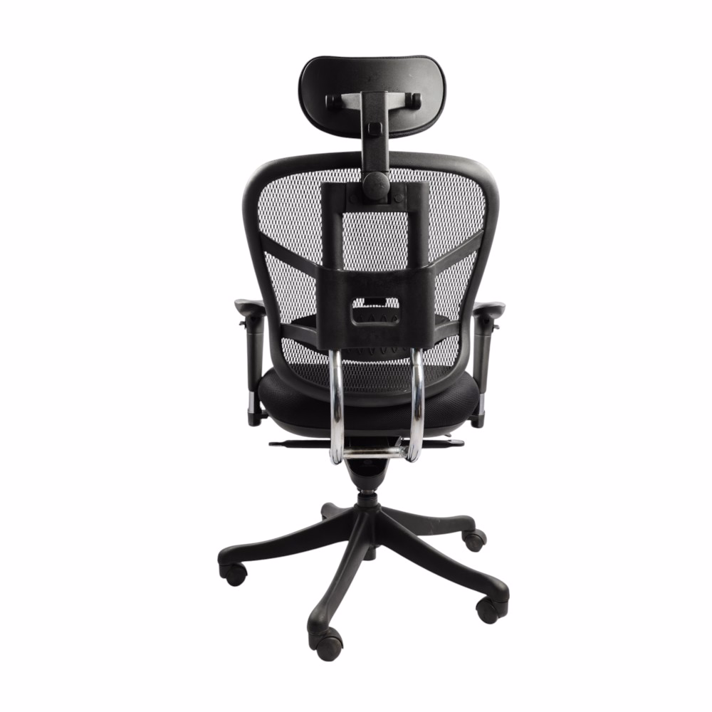 Ergonomic Mesh Office Chair with Headrest & Lumbar Support – W4wood - Image 5