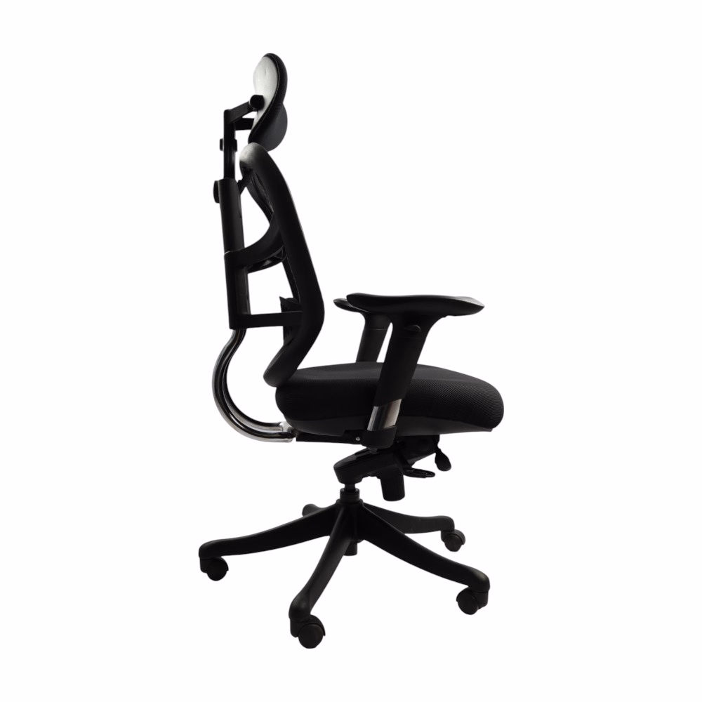 Ergonomic Mesh Office Chair with Headrest & Lumbar Support – W4wood - Image 6