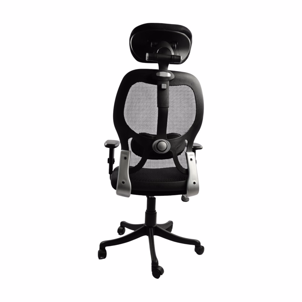 Ergonomic Mesh Office Chair with Adjustable Headrest and Lumbar Support – W4wood Last - Image 5