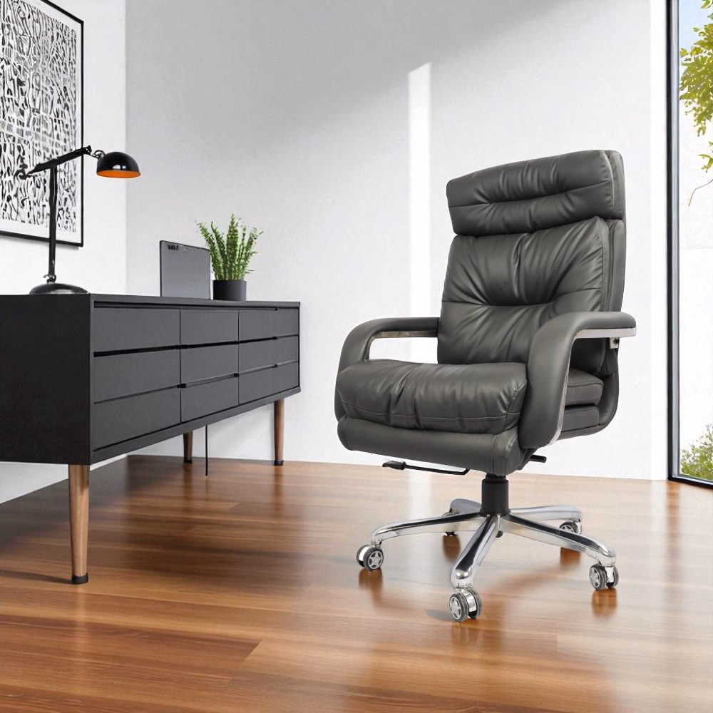 Modular cluster workstation with white laminated surface and black metal frame, designed for modern team offices by W4wood